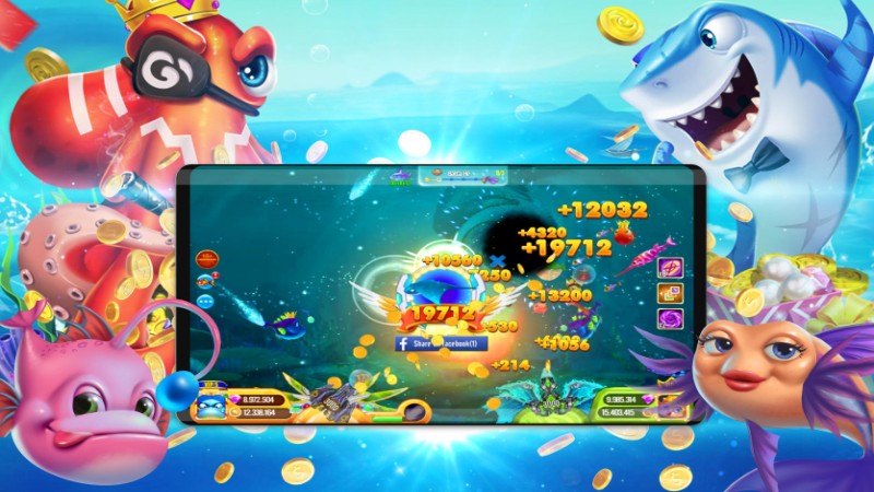Bắn Cá Oneshot: Săn thưởng cực khủng cùng V9Bet 4 Bắn Cá Oneshot V9Bet